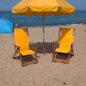 Beach Umbrella Set Up